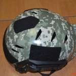 Аквапринт армейского тактического шлема армии США.