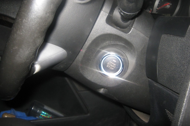 установка кнопки старт-стоп на форд мондео