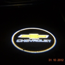 Лазерная проекция логотипа Шевроле, 3 W