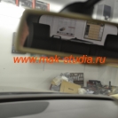 Скрытая установка видеорегистратора на Volkswagen Touareg: с места водителя видеорегистратор не виден