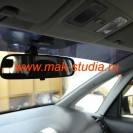 Скрытая установка видеорегистратора в автомобиль - пока ещё штатное зеркало