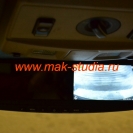 Задняя камера автовидеорегистратора - контроль съёмки через экран монитора